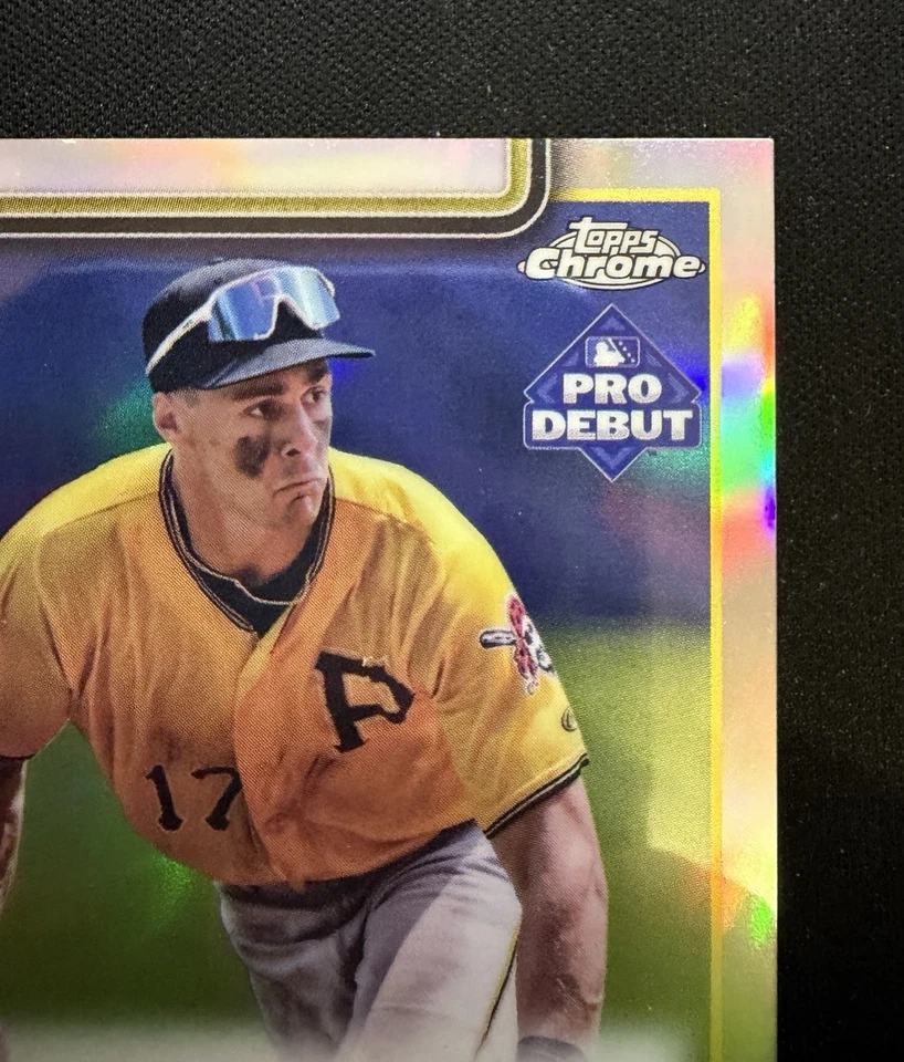 2025 Topps Pro Debut Konnor Griffin Refractor In Card Auto SO /199 Pirates - Image 2 of 4