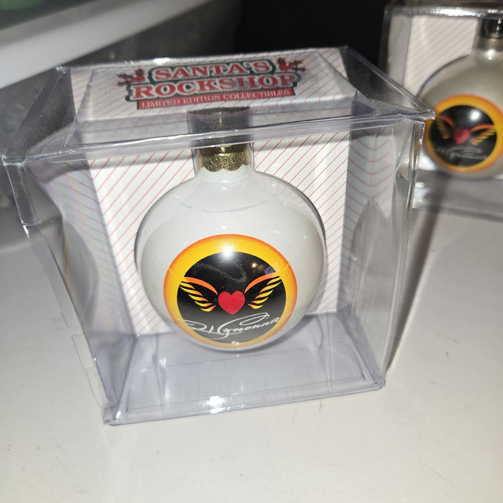 Vintage Wynonna Judd Christmas Ornament Santa's Rockshop 1996 - NOS Lot of 4