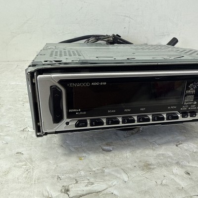 FLAW ) Rare Kenwood KDC-519 CD Player Mask Car Stereo Old School