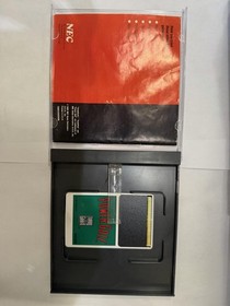 Power Golf (Turbo Grafx 16) HuCard, Case, & Manual - Tested/working