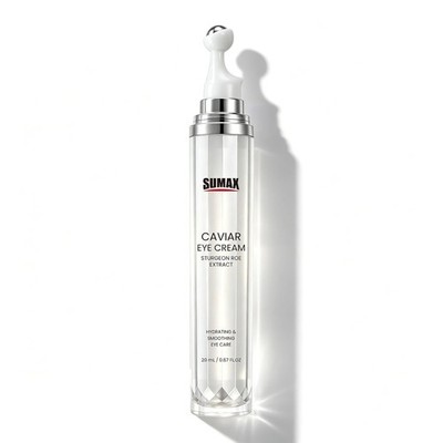 Sumax Caviar Eye Cream with 360° Cooling Roller Applicator, Under Eye Cream f...