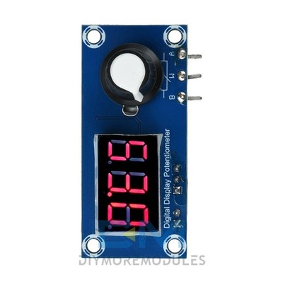 LED Digital Potentiometer Adjustable Resistor 5K/10K/20K Potentiometer Module