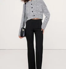 NWT Bananarepublic Crop Flare Everywhere Ponte Pull-On Pant