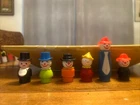 Fisher Price Vintage Circus Clown Set with Ringmaster Clown