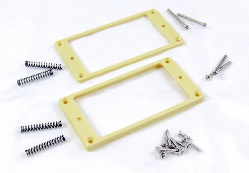 HUMBUCKER Mounting Kit CREAM Hardware Gibson Spec Height Screws FREE SHIPPING