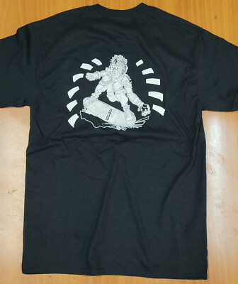 Septic Death Hardcore Punk Band Black T-shirt with Hand