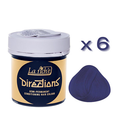 6 X La Riche Directions Semi-Permanent Hair Color 88ml Tubs - Choose Your Shades