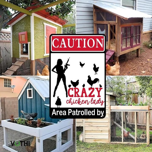 Funny Chicken Coop Signs;I Love My Ladies;Vintage Kitchen Decor for Chicken Owne - Picture 42 of 65
