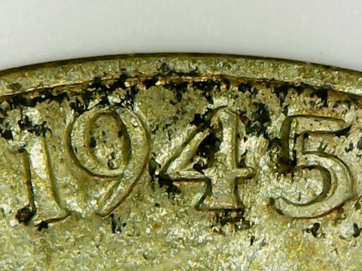 1945-D Silver Jefferson Nickel ANACS MS64 5.5 Full Steps Double