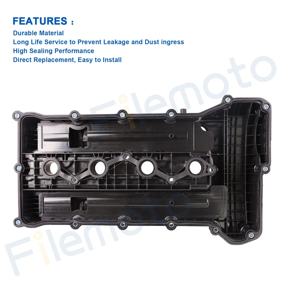 Cubierta de válvula de motor con junta para Hyundai 2010-2012 Genesis Coupe 2.0T 224102C400 Foto 2 de 4