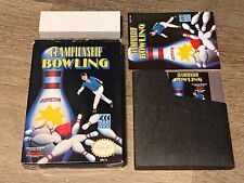Championship Bowling Nintendo Nes Complete CIB Authentic