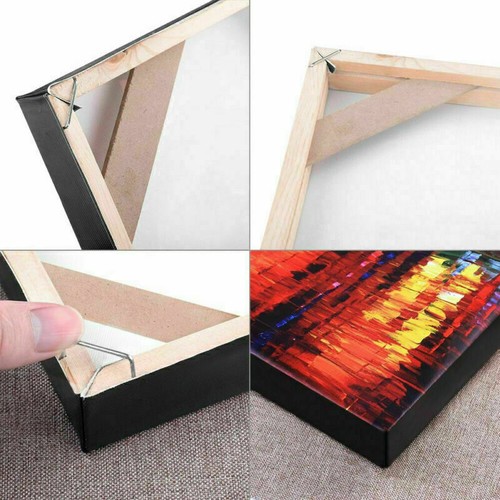 Stretcher Wall Gallery Strips Bar Professional Frame Canvas Pine Art DIY Wooden - Picture 6 of 36