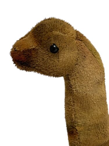Peluche dinosauro marrone Douglas Brontosaurus Dino Monster 9 pollici - Foto 4 di 8
