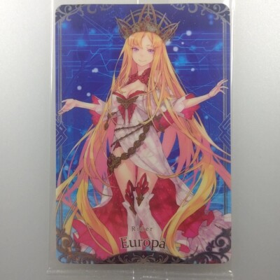 Fate Grand Order FGO | Europa : Rider | N06 Bandai Type-Moon wafer