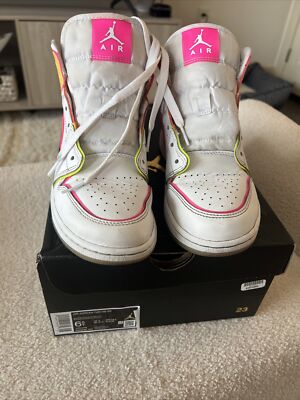 jordan 1 mid edge glow womens