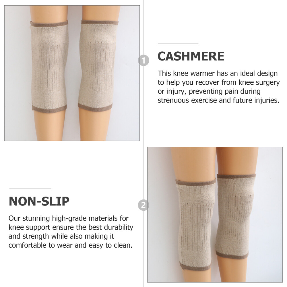 Knee Sports Thicken Knee Support Sleeve Cashmere Knee Warmers Knee