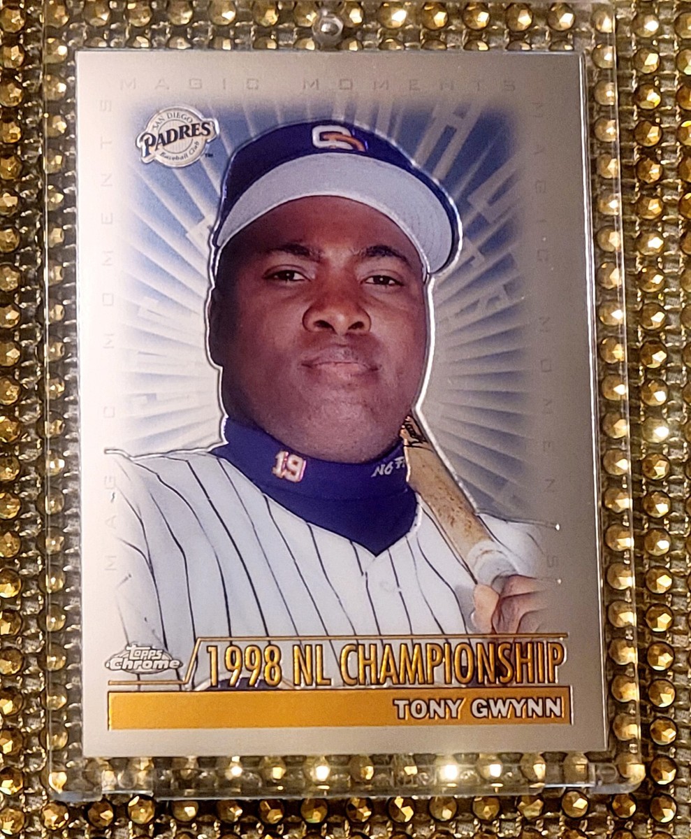 2000 Topps Chrome Tony Gwynn MAGIC MOMENTS 3000th HIT #240 BASE 