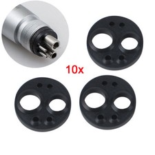 New Dental Lab Rubber Seal Cushion Gasket for 4 / 6 hole Dental Handpiece 10 Pcs