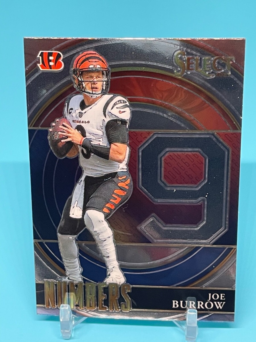 2021 Joe Burrow SN-12 - Cincinnati Bengals Panini Select Numbers