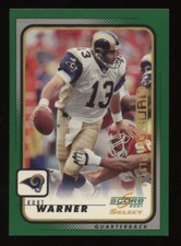 2001 Kurt Warner Score Football FINAL SCORE Parallel #04/10 *RARE* Invest NOW