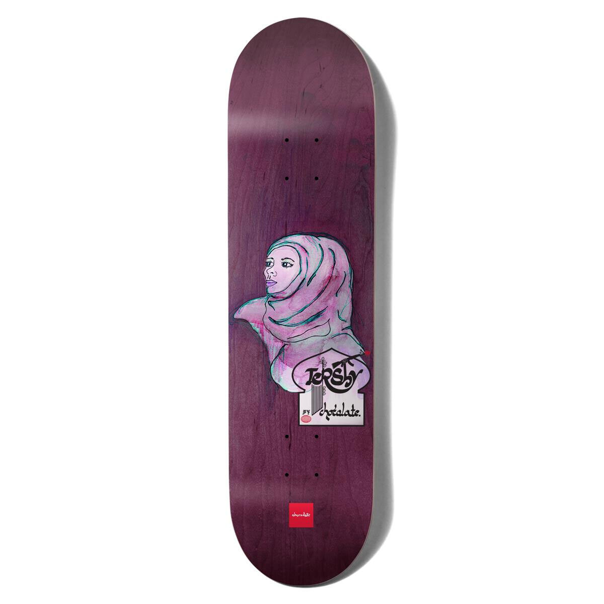 Chocolate Skateboard Deck Tershy Tarshish Love Pop Secret 8.5