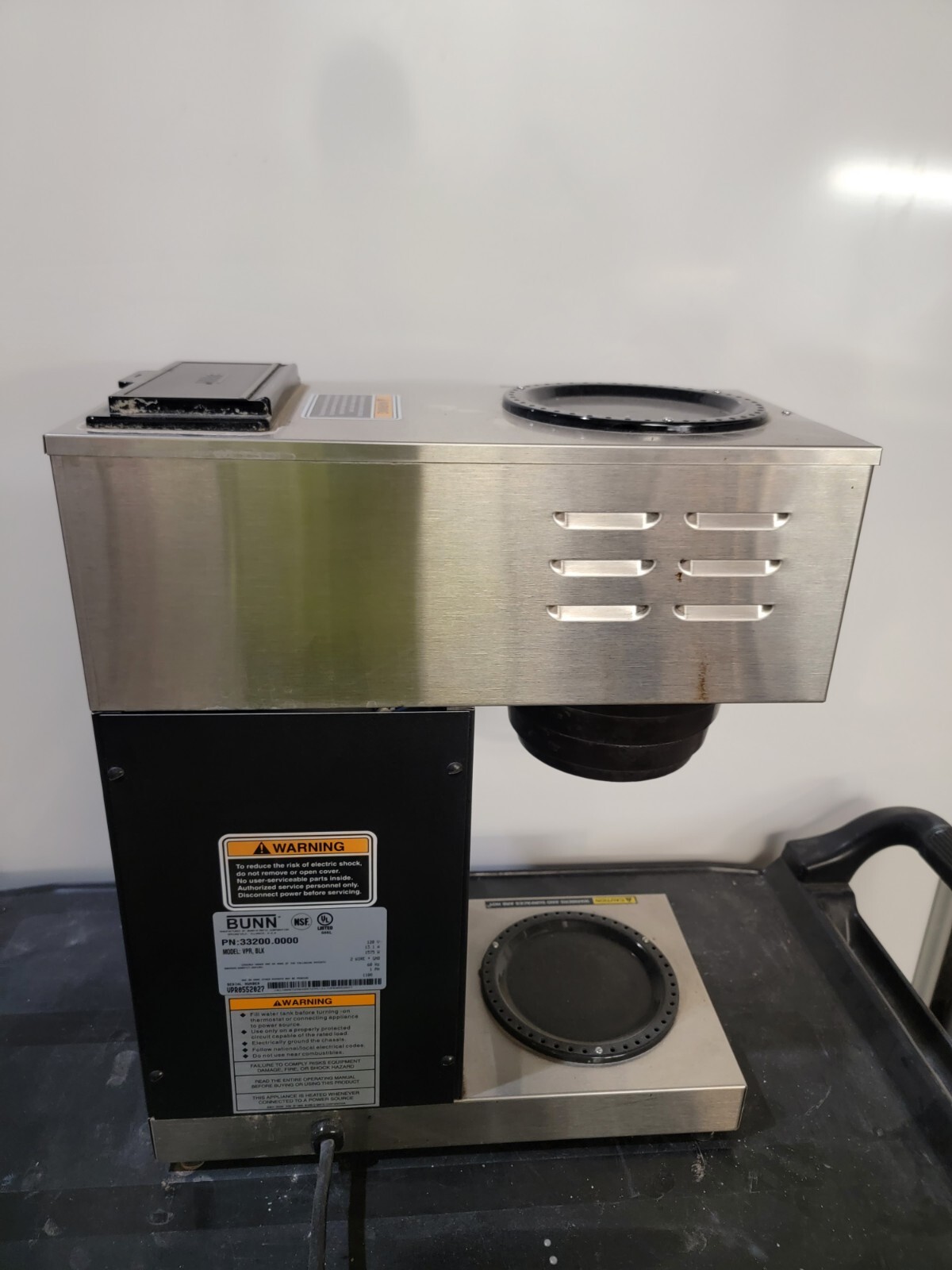 bunn commercial coffee maker vpr eBay
