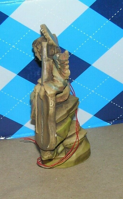 Vtg ~ Fontanini  Depose Angel W/ Musical Instrument Nativity Figure ~ ITALY 