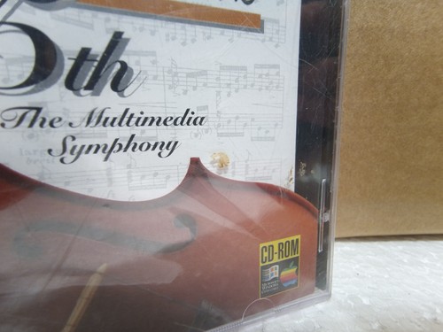 Beethoven's 5th -The Multimedia Symphony PC CD-ROM Jewel Case NEW SEALED Vintage - Afbeelding 3 van 8