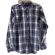 Brooks Brothers Boy  s Plaid Button Down Shirt
