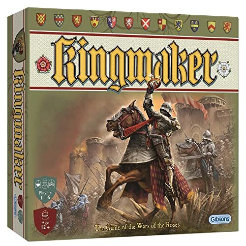 Kingmaker &ndash; Board Game by -1-6 Players &ndash; 60-120 Minutes of Gameplay &ndash; Games f...
