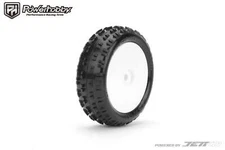 Powerhobby Arena Front Carpet Mini-B Tires Mounted 8mm White Soft