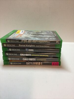 Lot of 7 Microsoft Xbox One Games