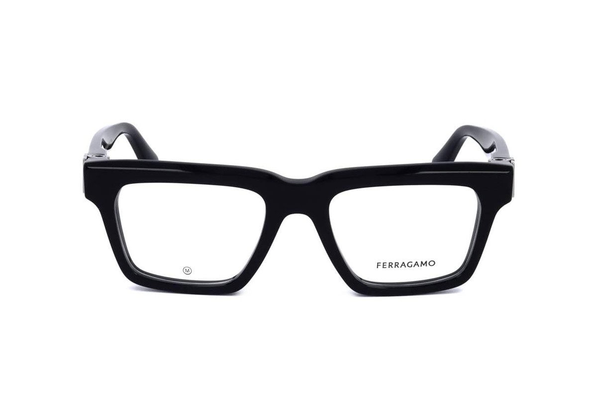メガネ Ferragamo Glasses SF2995 001 Thick Black Frame Eyeglasses Salvatore Ferragamo SF2995 (001) SF2995 Man
