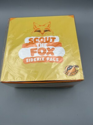 NEW Sidekix Pals Reversible Plush Animal Jam Scout The Fox Be Brave Be You  RARE