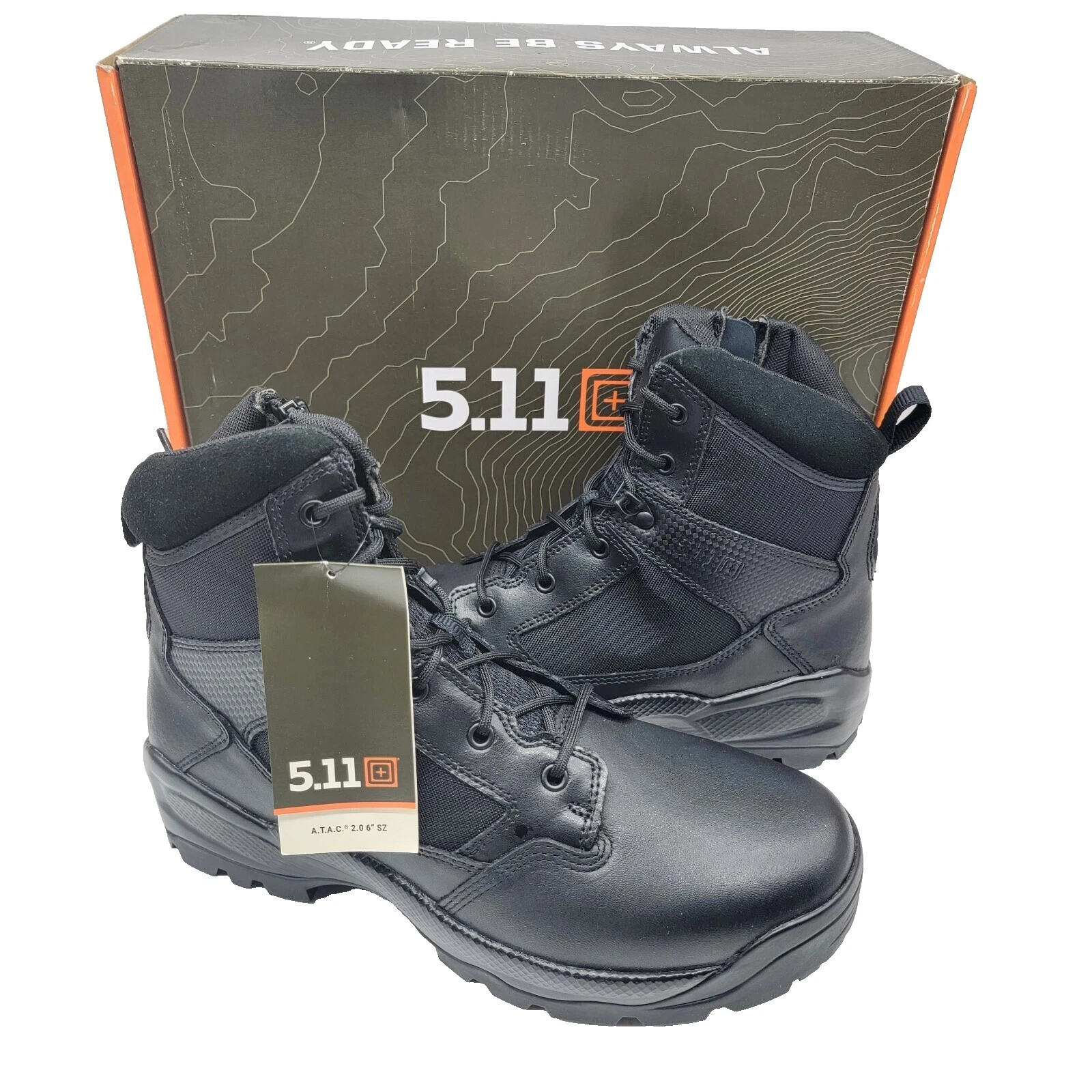 Ropa de trabajo táctica para hombre 5.11 parte superior de cuero