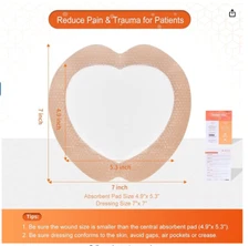 Sacral Silicone Foam Dressing with Border for Sacrum Ulcer Pressure Ulcer Butt