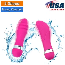 Multi-Speed Bullet Mini Vibrator Wand Neck Full Body Personal Massage