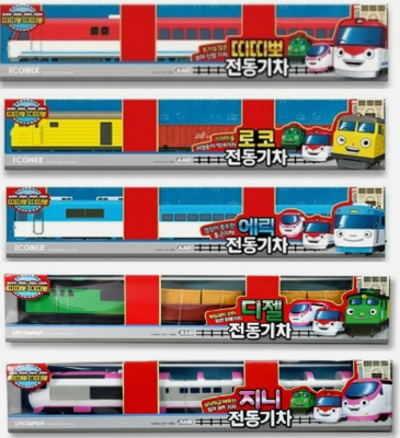 #ad Titipo and Friends Electric Powered Train Eric Loco Mini Car Diesel Genie 8types $45.89