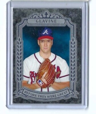 2014 Topps Before They Were Great Tom Glavine #BG-5 HOF Atlanta Braves