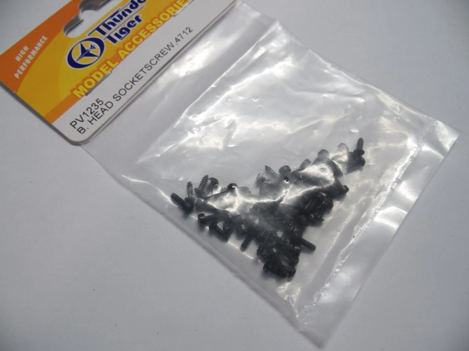 THUNDER TIGER PV1235 B Head socketscrew Mini Titan - Photo 1/1
