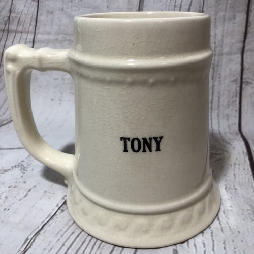 Balfour Long Beach State Class 1959 Beer Mug Ceramic Sigma Alpha Epsilon Crest - Picture 4 of 14