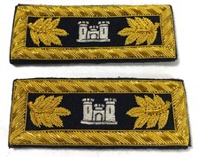 CIVIL WAR US UNION ARMY ENGINEER STAFF MAJOR TUNIC SHOULDER BOARDS