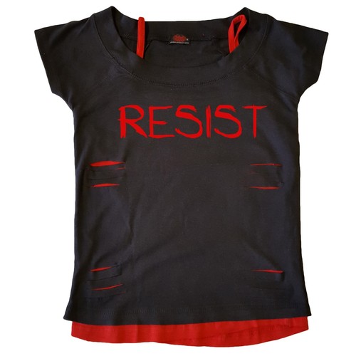 halloween ripped t shirt