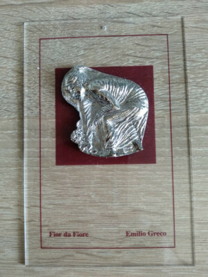 Emilio Greco Basrelief Fior da Fiore auf Plexglas