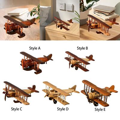Handarbeit Flugzeug Modell kleines Sammlerflugzeug für Arbeitszimmer Hotel Büros