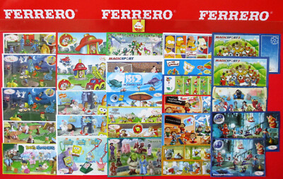 BPZ Figures Toy Ü Egg International Selection 84 Different Ferrero 4th part