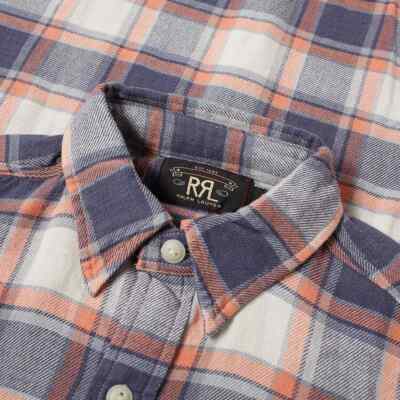 rrl flannel shirt