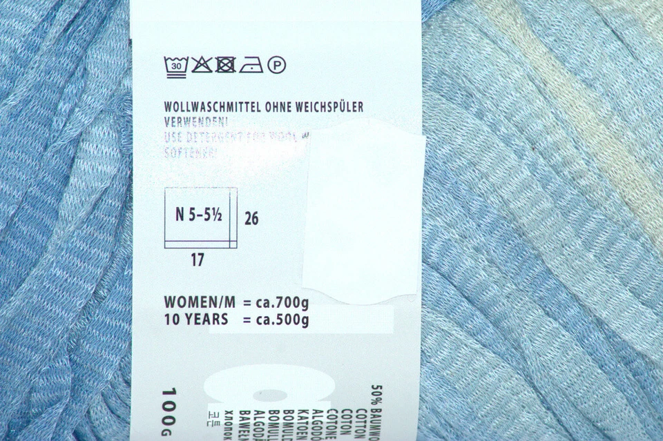 Lang Yarns SetaSol, Bändchengarn mit Seide, verschiedene Farben - Bild 2 von 2