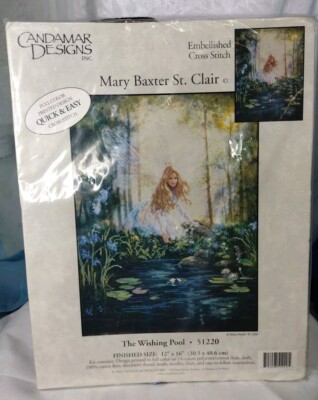 The Wishing Pool Cross Stitch #51220 Candamar Designs/Mary Baxter St Clair JN050