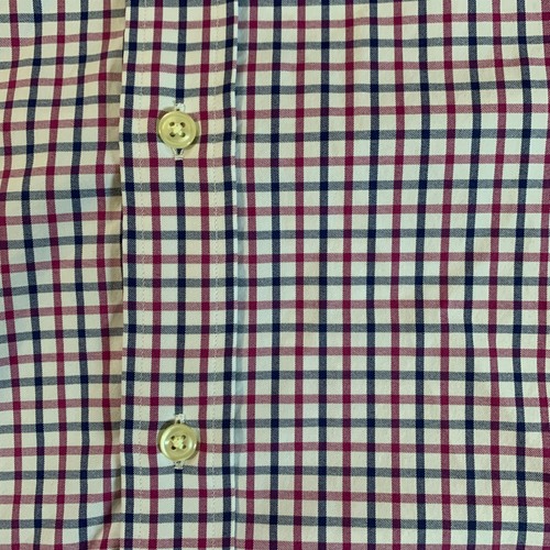 Polo Ralph Lauren Performance Shirt Herren 2XL weiß kariert geknöpft Stretch Nylon - Bild 6 von 11